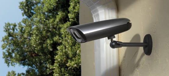 image of an outdoor CCTV camera
